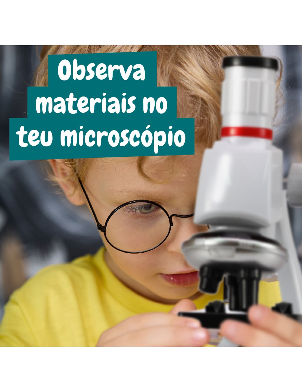 Microscópio Infantil Brinquedo Educativo para Crianças 6 Anos