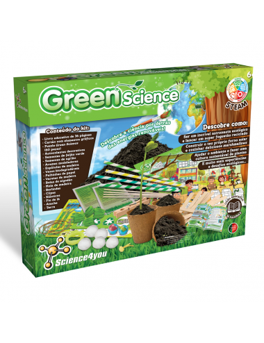 Green Science, Brinquedos ecológicos para Crianças 6+