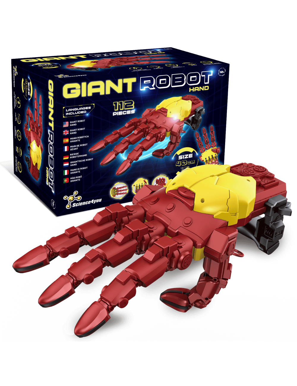 Jogo Puzzle Play Gigante Corpo Humano - Grow - STEM Toys