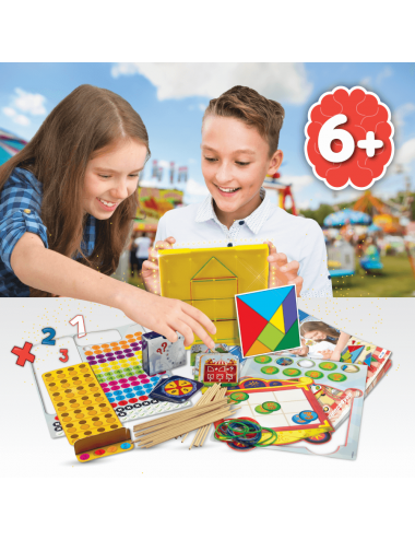 Desafio de Matemática  Brinquedos Educativos para Crianças +6