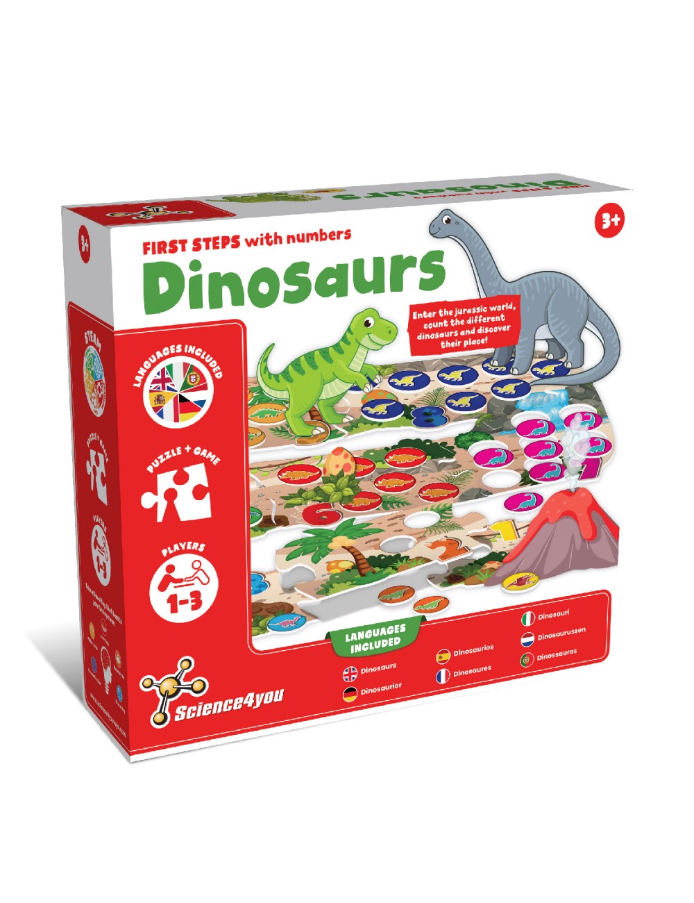 Dinossauros - Jogos de Tabuleiro