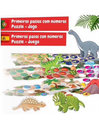 Aprende os Números - Dinossauros, Jogo para Crianças